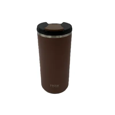 تراول ماگ تامبلر قهوه‌ای TYESO 0101027 600ml