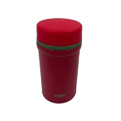 فلاسک غذا قرمز TYESO 600ml 8872 - 0