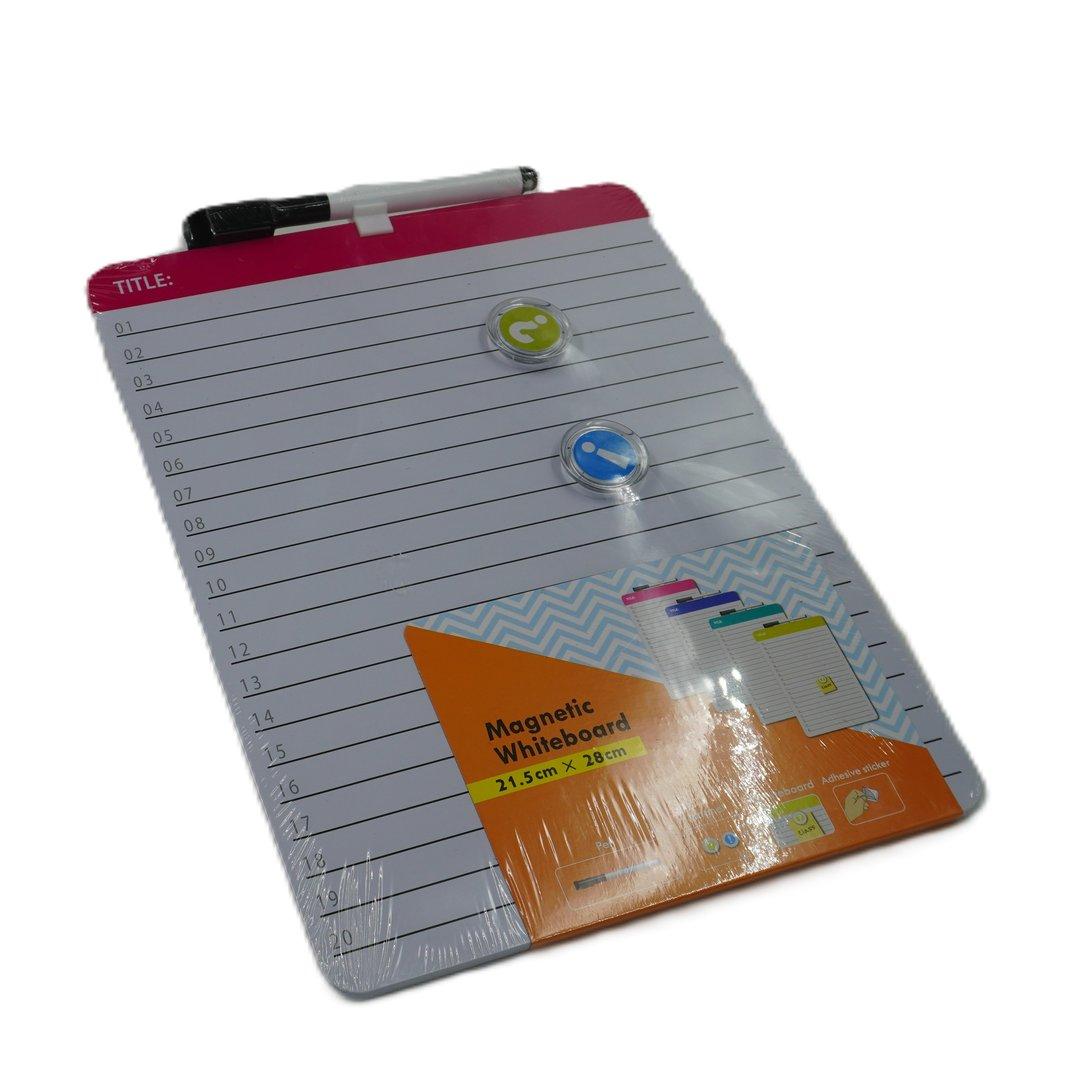 تخته وایت‌برد 28×21 خط‌دار مغناطیسی JL027