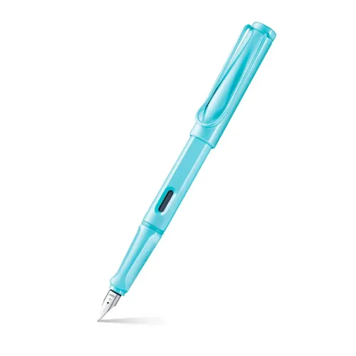 خودنویس بدنه آبی LAMY 0D1 M Safari