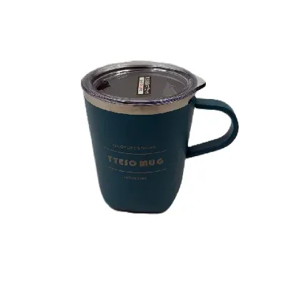 ماگ درب‌دار آبی TYESO 300ml 8718