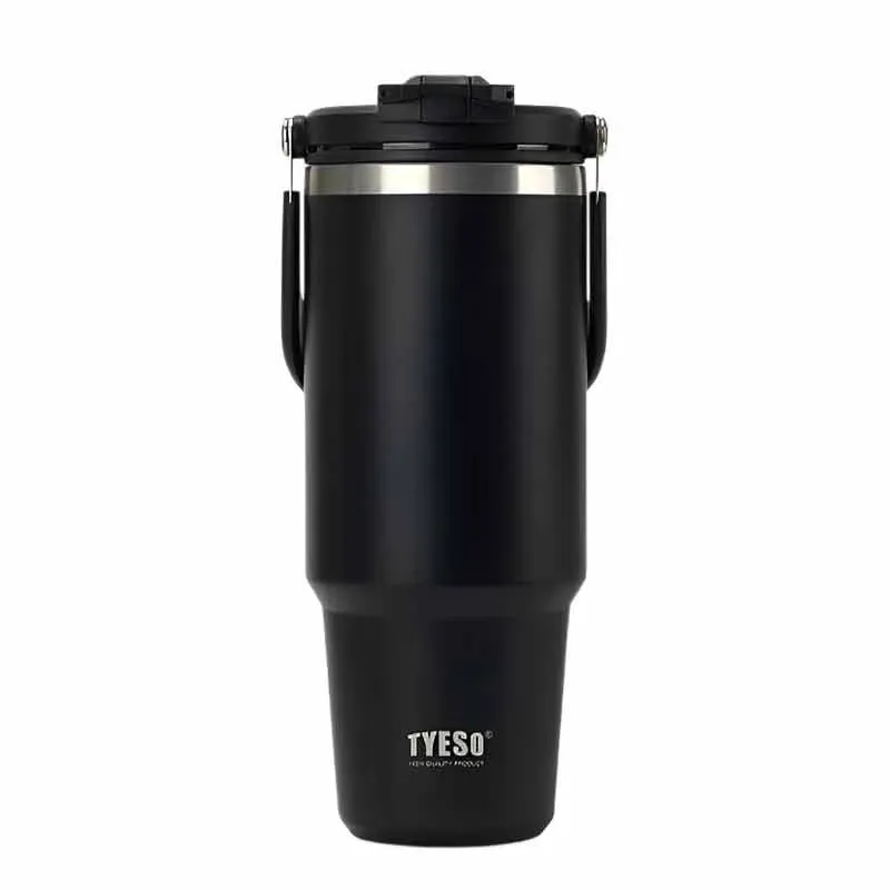 تراول ماگ تامبلر مشکی TYESO 8830 1200ml