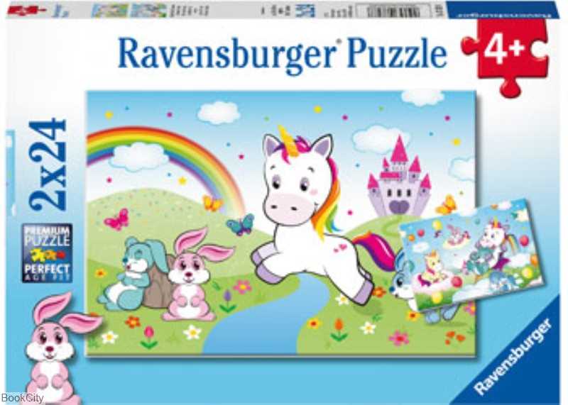پازل Fairytale Unicorn 2×24pcs 07828