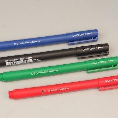 روان‌نویس راپید قرمز 03  Uniball PIN03-100 FINE LINE - 0