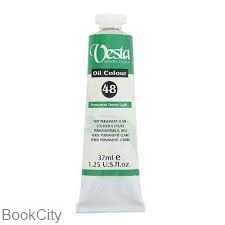 رنگ روغن Vesta 37ml Permanent Green Light 48 - 0