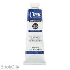 رنگ روغن Vesta 37ml Cobalt Blue Hue 15