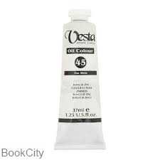 رنگ روغن Vesta 37ml Zinc White 45 - 0