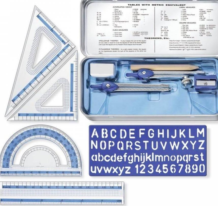 پرگار 10 تکه STAEDTLER 55710 Noris - 0