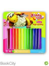 خمیر 12 رنگ نئون KC ST-200-12N 200gr