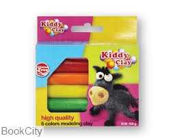 خمیر 6 رنگ KC BX-100-6 100gr