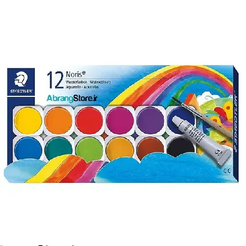 آبرنگ 12 رنگ STAEDTLER 888NC12 Noris