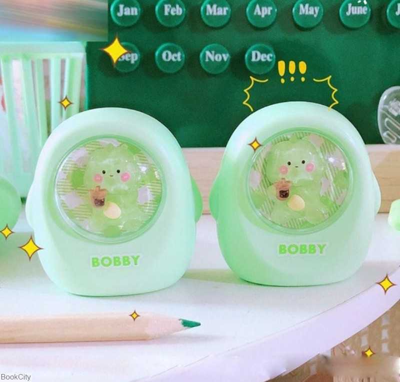 تراش 2 سوراخ مخزن‌دار طرح دایناسور BOBBY 9730