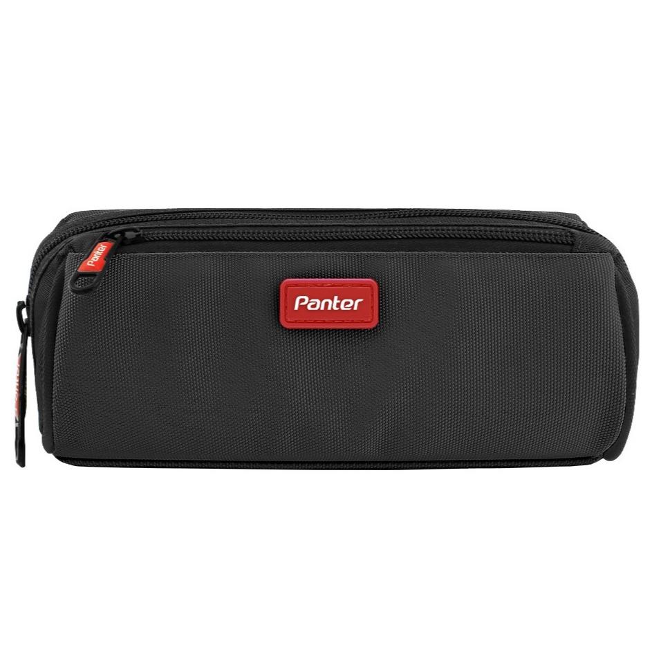 جامدادی 2 زیپ مشکی Panter UPSILON 108-1