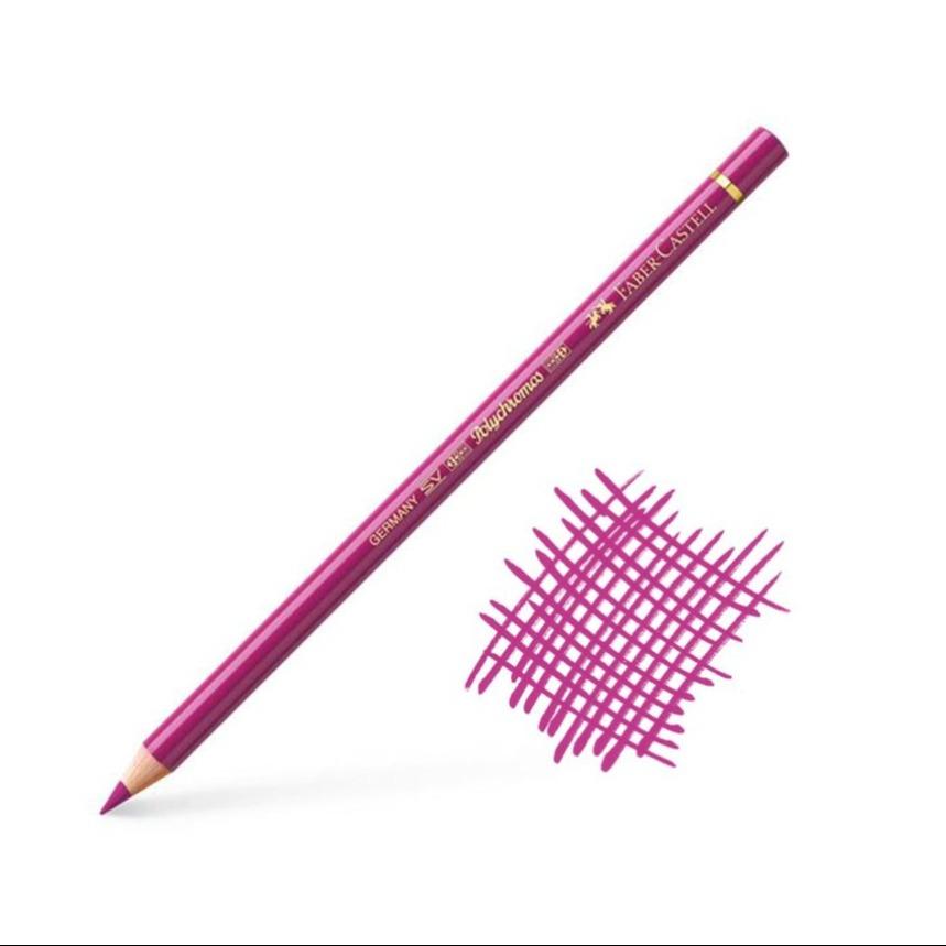 مدادرنگی 125 FABER CASTELL 110125 ‍‍‍‍‍‍‍‍Polychromos Middle Purple Pink - 0