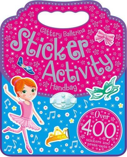 Glittery Ballerina Sticker Activity Handbag