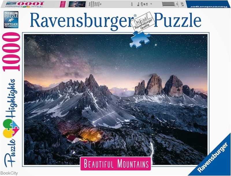 پازل Three Peaks Dolomites 1000pcs 17318