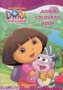 Dora the Explorer Jumbo Colouring Book