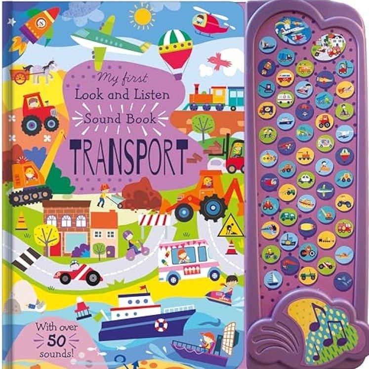 Transport My First Look and Listen Sound Book