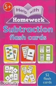 Subtraction Flash Cards