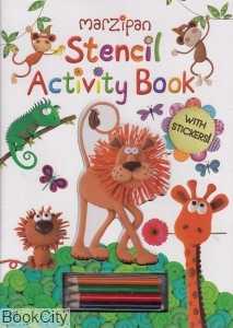 Stencil Activity Book