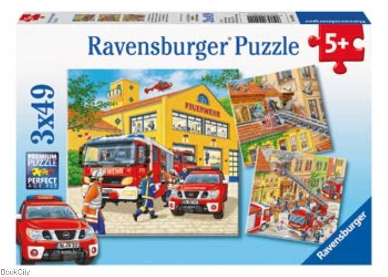 پازل Fire Brigade Run 3×49pcs 09401