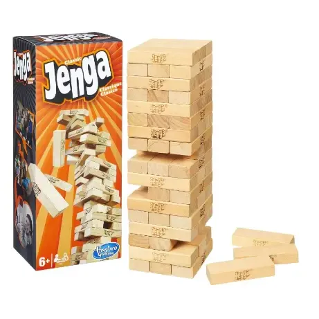 جنگا برج هیجان چوبی Hasbro Jenga
