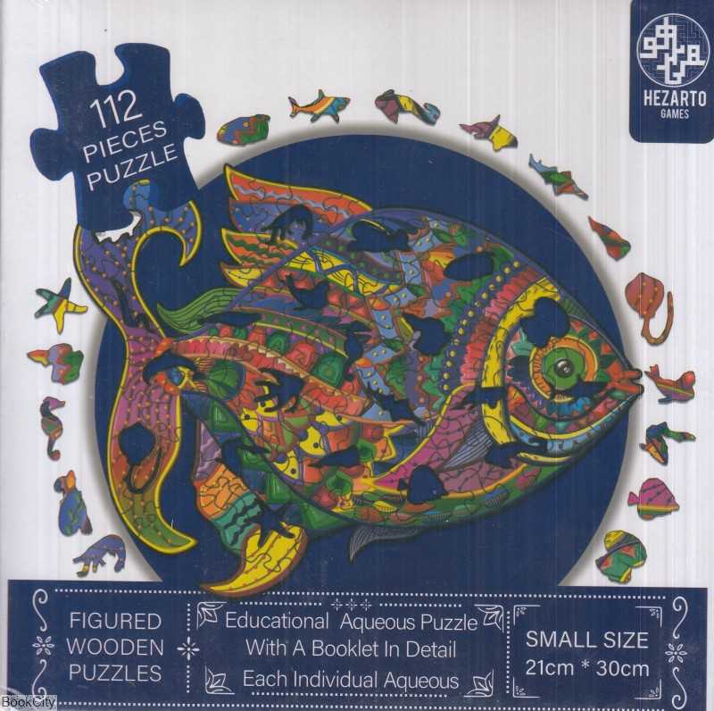 پازل چوبی ماهی هزارتو Wooden Puzzle 112pcs