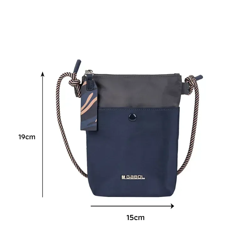 کیف دوشی موبایل مشکی GaBoL 604600003 Luna - 0