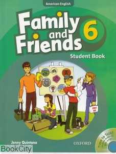 Family and Friends 6 SB WB CD (دو جلدی)