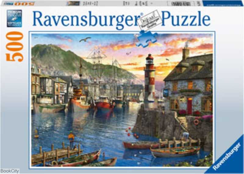 پازل Sunrise at the Port 500pcs 15045