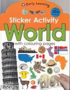 Sticker Activity world