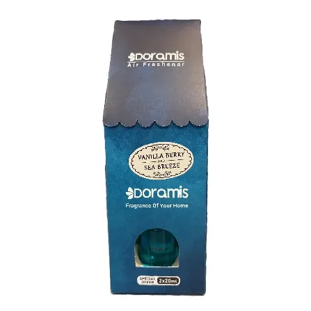 خوشبوکننده 2 عددی فانی رایحه نسیم دریا و توت وانیل Doramis 20ML - 0