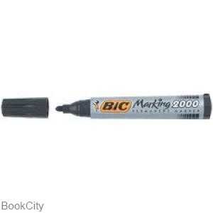 ماژیک مشکی پاک‌نشو نوک گرد BiC Marking 2000