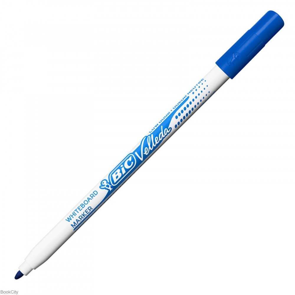 ماژیک وایت‌برد آبی قلمی BiC Velleda 1721