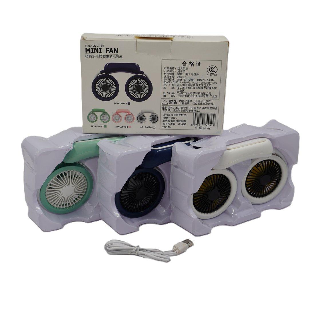 پنکه گردنی شارژی دوحالته LD 909