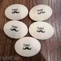 پاک‌کن بیضی طرح سیبیل BiC Mini Fan