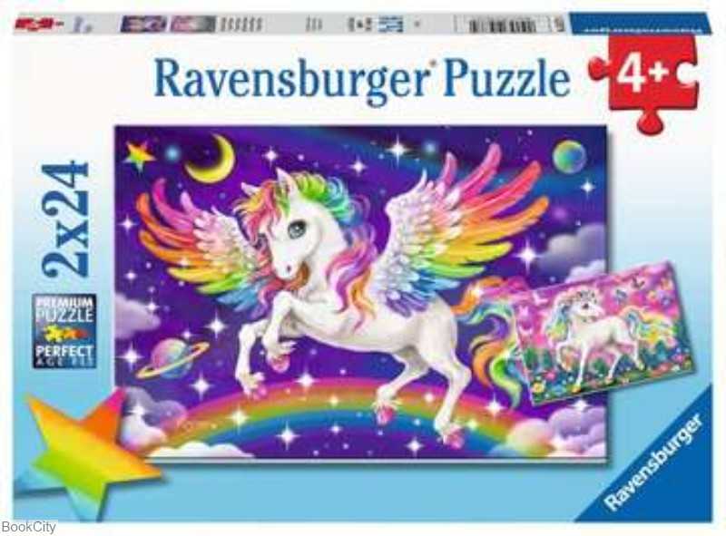 پازل Unicorn and Pegasus 2×24pcs 05677
