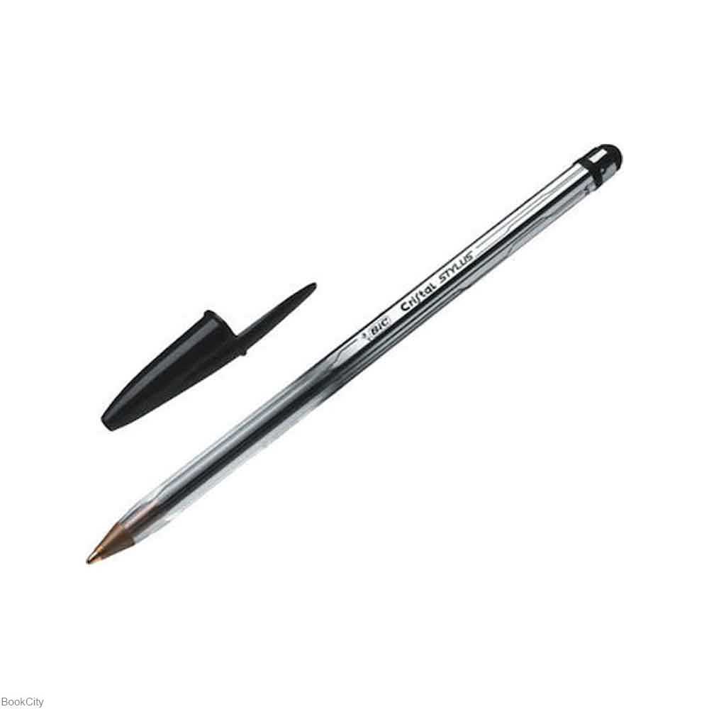 خودکار مشکی BiC Cristal Stylus Tech - 0