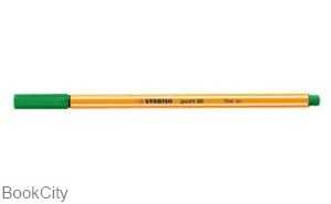 روان‌نویس نوک نمدی سبز STABILO 88-36 - 0