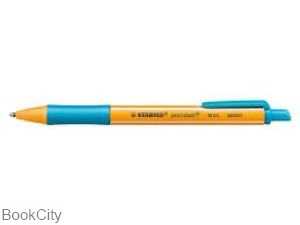 خودکار آبی روشن فشاری STABILO 6030-51 Pointball 0.5mm