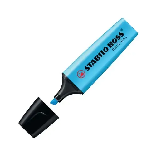 ماژیک های‌لایت آبی STABILO 70-31 Boss Original - 0
