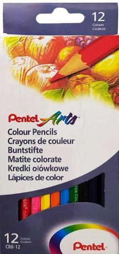 مدادرنگی 12 رنگ Pentel CBB12