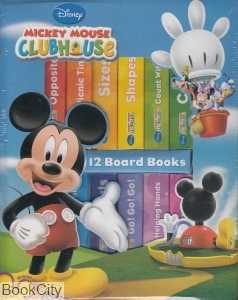 Mickey Mouse Clubh Use 12 Board Books