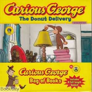 Licensed 8 Book Bag Curious George