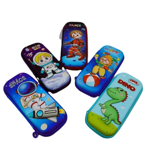 جامدادی تک زیپ برجسته فانتزی - 0