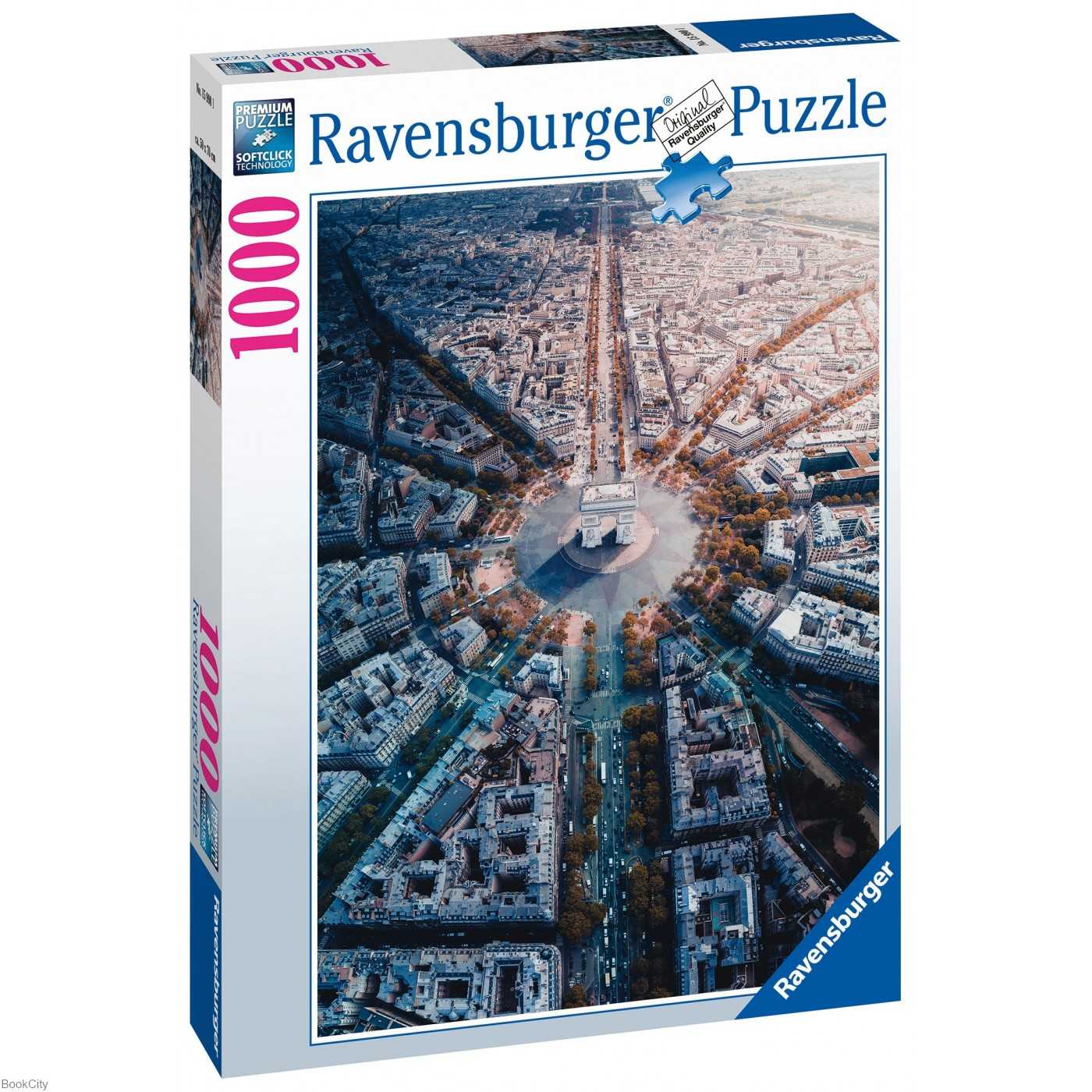 پازل Paris from above 1000pcs 15990