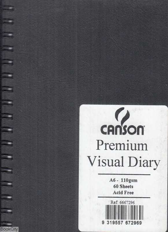 دفتر طراحی 60 برگ CANSON 6667296 Premium Visual Diary 110g A6