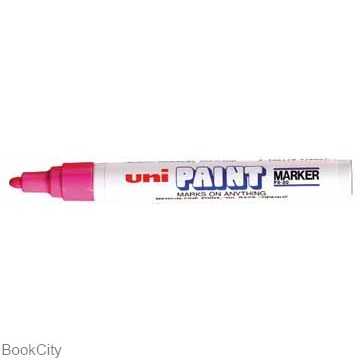 ماژیک پوششی صورتی نوک گرد Uniball PX-20