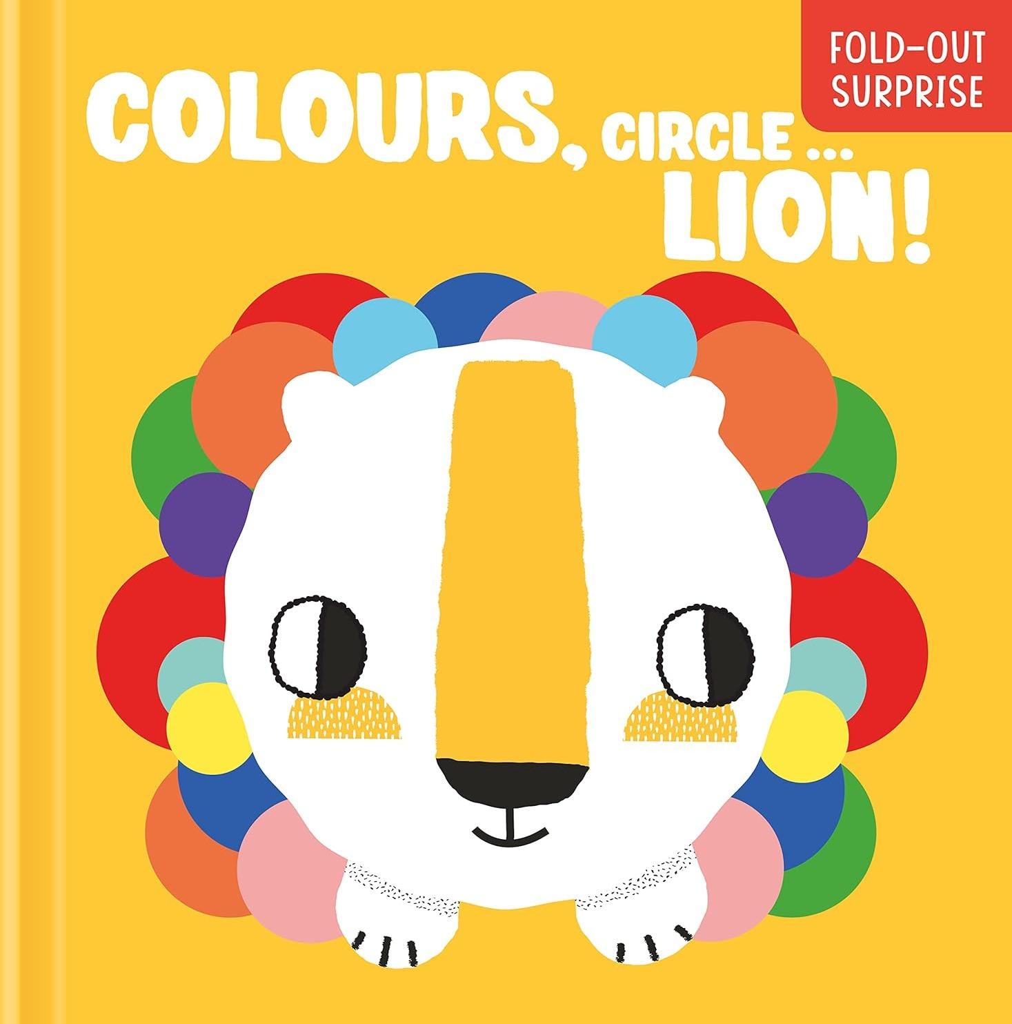Colours Circle Lion