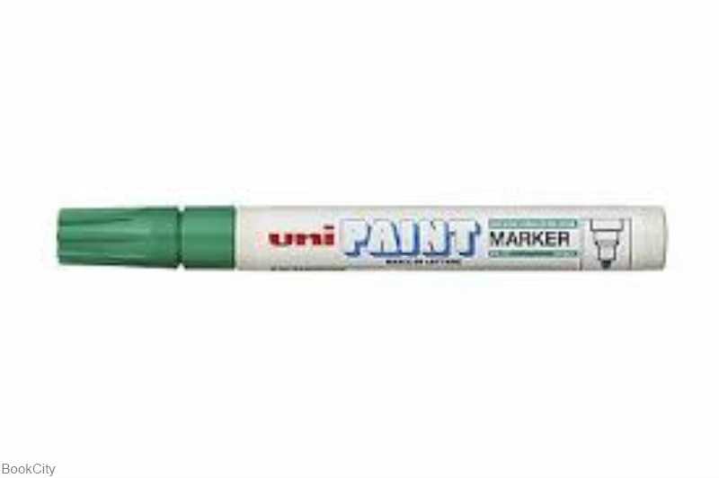 ماژیک پوششی سبز نوک گرد Uniball PX-20
